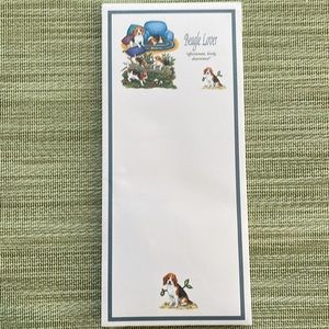 Beagle Lover Magnetic Notepad New in original packaging